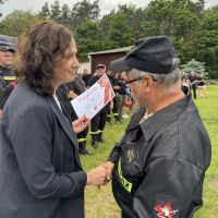 Gminne zawody sportowo - pożarnicze