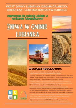 Plakat zapraszający do udziału w konkursie fotograficznym