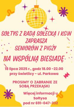 Spotkanie seniorów z Pigży