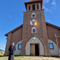 Zdjęcia z 19.10.2025 r. - msza św. odpustowa w kościele w Łubiance pod przewodnictwem biskupa Arkadiusza Okroja