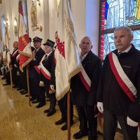 Zdjęcia z 19.10.2025 r. - msza św. odpustowa w kościele w Łubiance pod przewodnictwem biskupa Arkadiusza Okroja