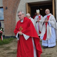 Zdjęcia z 19.10.2025 r. - msza św. odpustowa w kościele w Łubiance pod przewodnictwem biskupa Arkadiusza Okroja