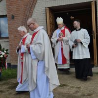 Zdjęcia z 19.10.2025 r. - msza św. odpustowa w kościele w Łubiance pod przewodnictwem biskupa Arkadiusza Okroja
