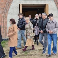 Zdjęcia z 19.10.2025 r. - msza św. odpustowa w kościele w Łubiance pod przewodnictwem biskupa Arkadiusza Okroja