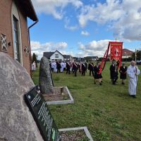 Zdjęcia z 19.10.2025 r. - msza św. odpustowa w kościele w Łubiance pod przewodnictwem biskupa Arkadiusza Okroja