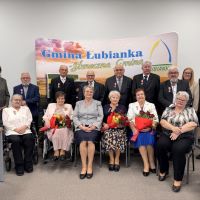 Zdjęcia z Jubileuszu 50-lecia ślubu 13 par z Gminy Łubianka