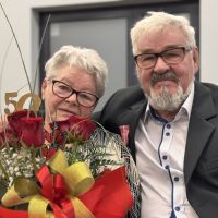 Zdjęcia z Jubileuszu 50-lecia ślubu 13 par z Gminy Łubianka