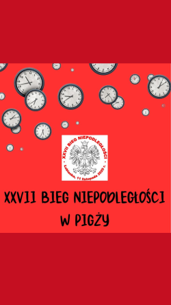 XXVII Bieg Niepodległości w Pigży