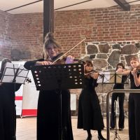 Zdjęcia z koncertu Mistrz i uczeń na zamku