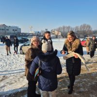 Zdjęcia z Orszaku Trzech Króli w Łubiance