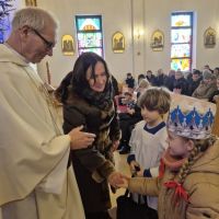 Zdjęcia z Orszaku Trzech Króli w Łubiance