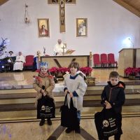 Zdjęcia z Orszaku Trzech Króli w Łubiance