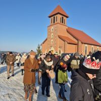 Zdjęcia z Orszaku Trzech Króli w Łubiance