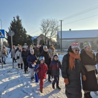 Zdjęcia z Orszaku Trzech Króli w Łubiance