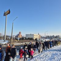 Zdjęcia z Orszaku Trzech Króli w Łubiance