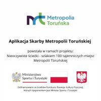 Logotypy projektu Sakrby Metrolopii Toruńskiej