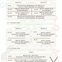 Hrmonogram Memoriał