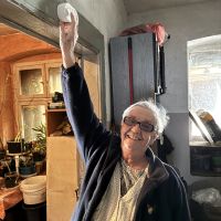 Zdjęcia z montażu czujek u mieszkańców gminy