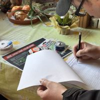 Zdjęcia z montażu czujek u mieszkańców gminy