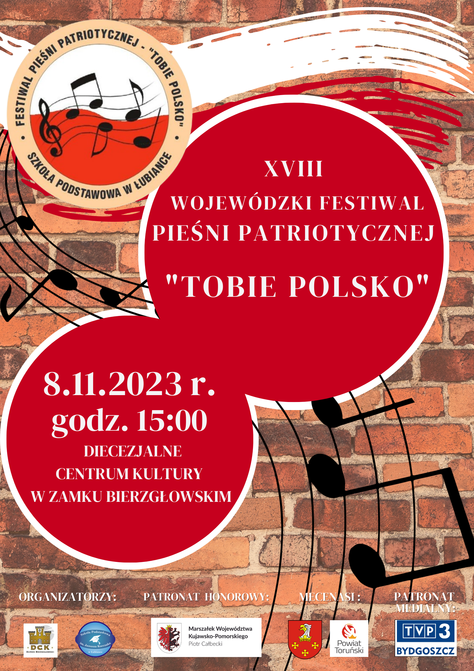Relacja z XVIII Wojewódzkiego Festiwalu Pieśni Patriotycznej „Tobie Polsko”