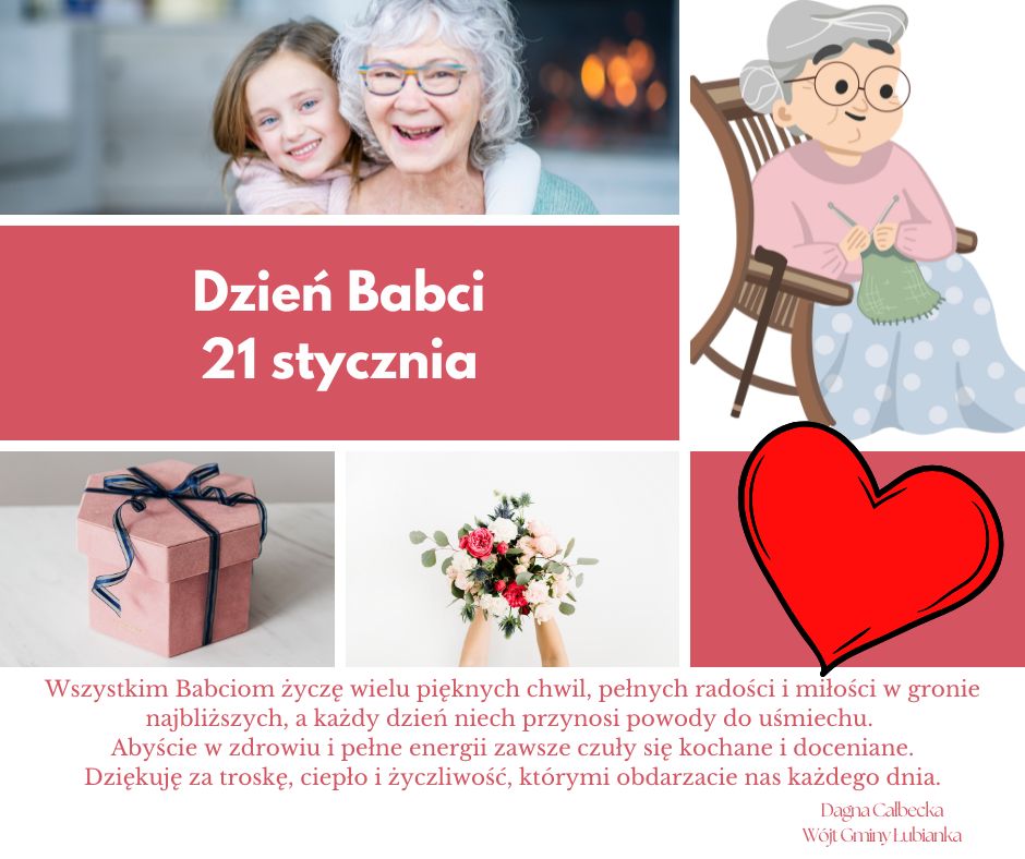 Życzenia z okazji Dnia Babci i Dziadka