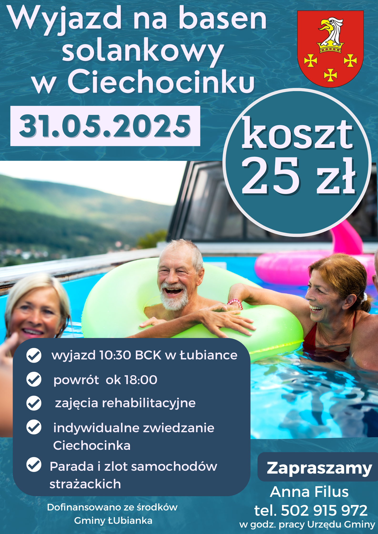 Wyjazd na basen do Ciechocinka