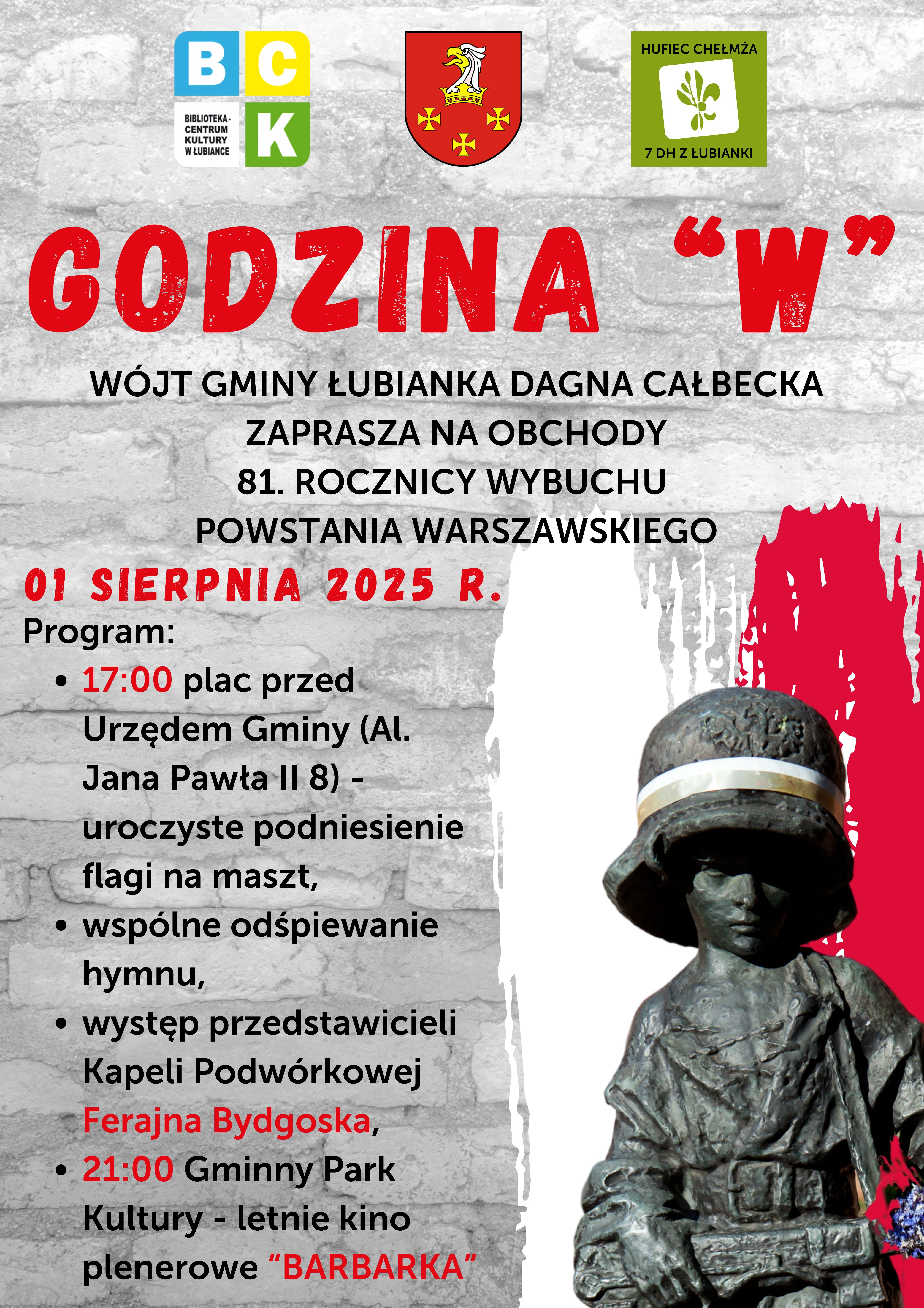 81. rocznica wybuchu Powstania Warszawskiego
