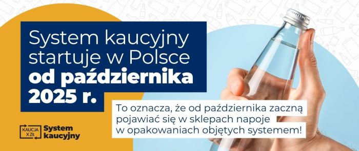 System kaucyjny startuje w Polsce od października 2025 r.