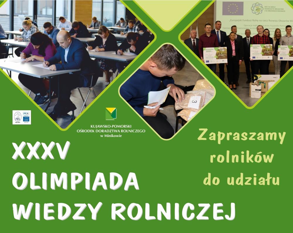 XXXV Olimpiada Wiedzy Rolniczej