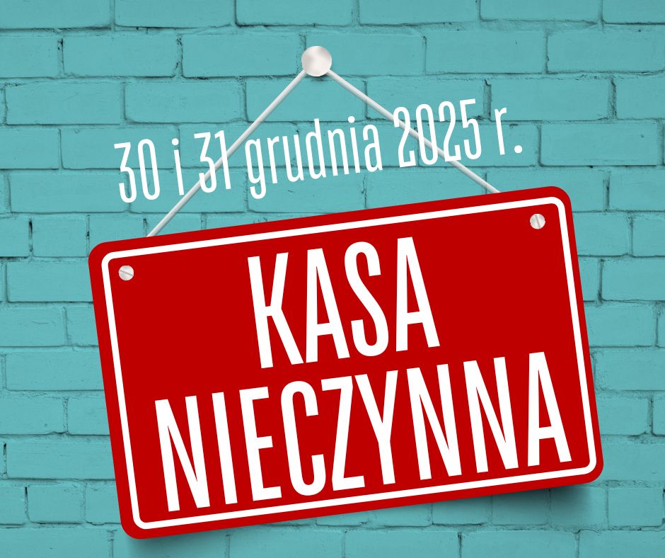 Informacja o pracy kasy w Urzędzie Gminy w dniach 30 i 31 grudnia 2025 r.