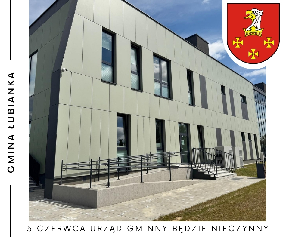 Informacja o pracy Urzędu Gminy w dniu 05.06.2026 r.